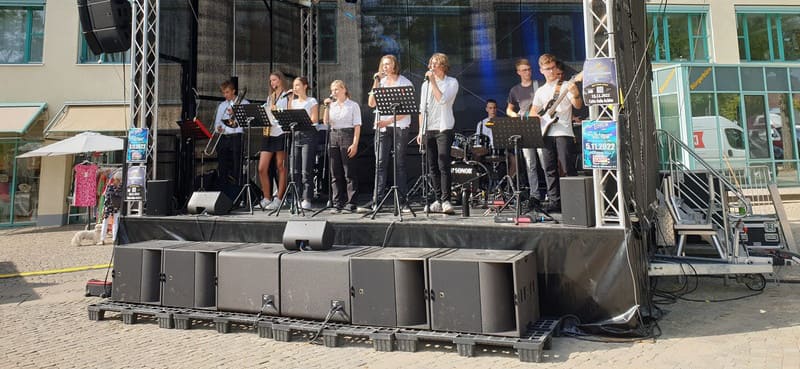GamMa Schulband Rays auf dem Achimer Stadtfest 2023