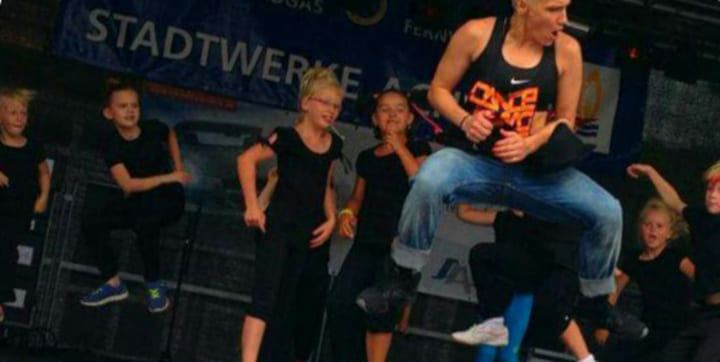 Shirins Workout auf dem Achimer Stadtfest 2023